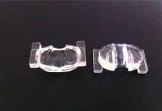 大功率LED路燈專用透鏡，花生米透鏡， led雙角度透鏡 ，led路燈透鏡