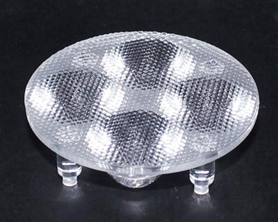 光學(xué)透鏡,大功率led透鏡,連體天花燈透鏡，XJ-50-4*1帶腳珠面